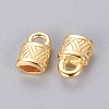 Tibetan Style Alloy Cord Ends X-K0PAR011-2