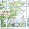 Waterproof PVC Colored Laser Stained Window Film Adhesive Stickers DIY-WH0256-063-7