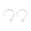 Ion Plating(IP) 304 Stainless Steel Earring Hooks STAS-L216-02A-RG-2