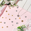 360Pcs 12 Styles Alloy Bead Caps FIND-PA0001-15-4