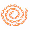 Handmade Transparent ABS Plastic Cable Chains KY-S166-001F-2