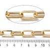 Aluminium Paperclip Chains CHA-F004-04G-2