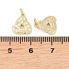 Brass Charms KK-Z146-09F-G-3