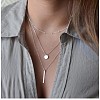 Alloy Pendant Layered Chain Necklaces for Women WGC39CD-26-1