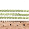 Natural Peridot Beads Strands X-G-B107-A06-01A-4