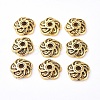 Tibetan Style Caps TIBEB-EA9031Y-AG-FF-1