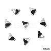 10 Sets Alloy Magnetic Clasps with Loops FIND-LP0004-76D-2