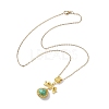 304 Stainless Steel Necklaces NJEW-MZ00026-02-4