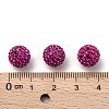 Half Drilled Czech Crystal Rhinestone Pave Disco Ball Beads RB-A059-H10mm-PP9-502-3