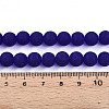 Transparent Glass Beads Strands GLAA-T032-T8mm-MD15-4