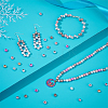 490Pcs 7 Style Spray Painted Acrylic Beads ACRP-PH0001-09-3
