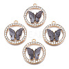 Alloy Rhinestone Pendants LS-X1-PALLOY-S183-001A-RS-1
