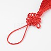 Polyester Tassel Pendant Decorations AJEW-WH0049-A03-3