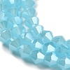 Imitation Jade Electroplate Glass Beads Strands LS-GLAA-F029-J4mm-C03-3