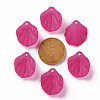 Transparent Frosted Acrylic Pendants MACR-S371-01A-706-3