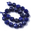 Natural Lapis Lazuli Beads Strands X-G-N327-03A-05-2