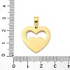 304 Stainless Steel Enamel Pendants STAS-S163-09C-G-3