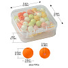 70Pcs Rubberized Style Acrylic Beads MACR-FS0001-71D-4
