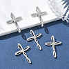 SHEGRACE Brass Clear Cubic Zirconia Pendants XGRQ3K388-566P-4