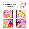 4 Style Transparent Acrylic Beads MACR-YW0001-62-2