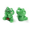Cartoon Cute Resin 3D Frog Figurines RESI-Z024-01C-2