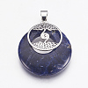 Natural & Synthetic Gemstone Pendants KK-F751-B-3