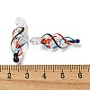 Handmade Lampwork Pendants LAMP-N025-02B-3