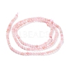 Natural Pink Opal Beads Strands G-A026-A07-2mm-2