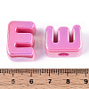 UV Plating Opaque Acrylic Beads PACR-ZX018-04E-3