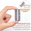 Unicraftale 2Pcs 304 Stainless Steel Loop Keepers FIND-UN0002-56B-4