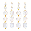 20Pcs 5 Style Natural Pearl Pendants PALLOY-PH01822-6