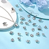 30Pcs 6 Styles Tibetan Style Alloy Charms TIBEP-YW0001-77-6