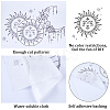 A4 Non-woven Fabrics Water-soluble Embroidery Aid Drawing Sketch DIY-WH0541-001-5