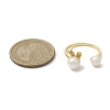 Natural Pearl Finger Rings RJEW-P113-17G-2