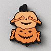 Halloween Themed Food Grade Eco-Friendly Silicone Focal Beads LS-SIL-CJC0012-04C-1