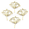 Ion Plating(IP) 201 Stainless Steel Pendants STAS-N098-048LG-1