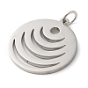 Non-Tarnish 304 Stainless Steel Pendants STAS-C086-05C-P-2