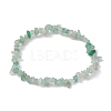 Natural Green Aventurine Chips Beaded Stretch Bracelets for Women BJEW-JB10046-04-2
