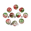 Transparent Crackle Acrylic Beads LS-CACR-N002-13A-3