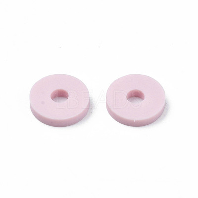 Handmade Polymer Clay Beads Strands CLAY-R089-6mm-049-1
