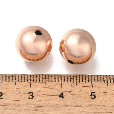 Rack Plating Brass Beads KK-K373-08F-RG-1