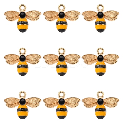 Alloy Enamel Pendants X1-ENAM-S121-174D-RS-1