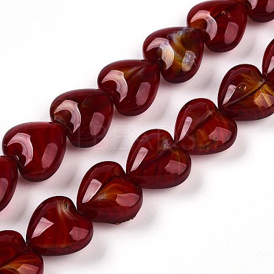 Millefiori Glass Beads Strands LS-GLAA-T023-34D-1