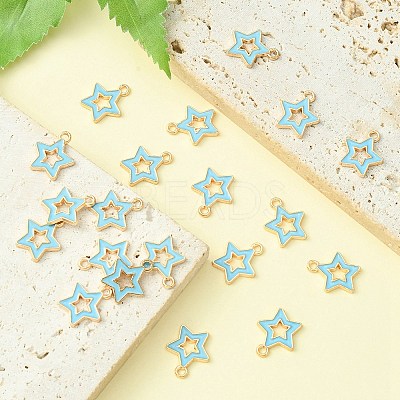 Alloy Enamel Pendants ENAM-YW0003-01E-1