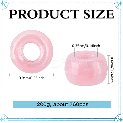 200G Plastic Pearlized Beads KY-ME0001-04-1