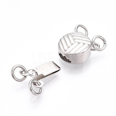 925 Sterling Silver Box Clasps STER-T008-150P-1