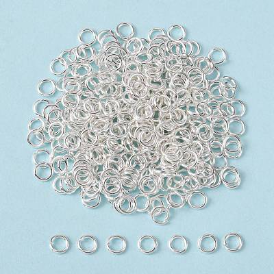 Brass Open Jump Rings JRC6MM-S-1