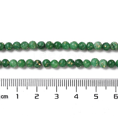 Assembled Natural Dolomite and Synthetic Opal Beads Strands G-Q017-G06-01G-1-1