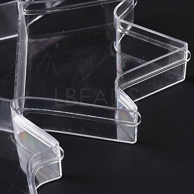 4 Grids Transparent Plastic Box CON-B009-02-1