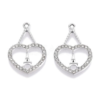 Rack Plating Alloy Pendants FIND-N005-31P-1